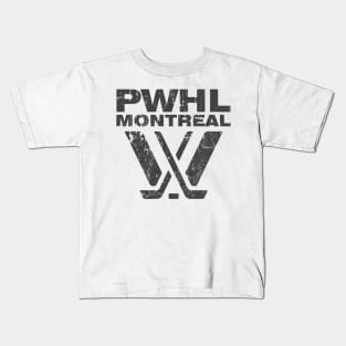 PWHL Montreal - PWHL RETRO Kids T-Shirt